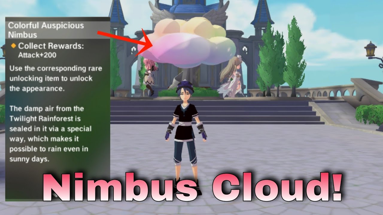 Colorful Auspicious Nimbus Cloud