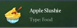 Tag: Food | Chimeraland WMI - /chimeraland/recipes/apple-slushie/apple-slushie-name.webp