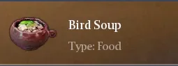 Category: Recipes | Chimeraland WMI - /chimeraland/recipes/bird-soup/bird-soup-name.webp