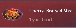 Recipe Cherry-Braised Meat | Chimeraland - /chimeraland/recipes/cherry-braised-meat/cherry-braised-meat-name.webp