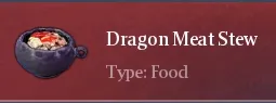 Recipe Dragon Meat Stew | Chimeraland - /chimeraland/recipes/dragon-meat-stew/dragon-meat-stew-name.webp