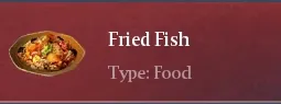 Recipe Fried Fish | Chimeraland - /chimeraland/recipes/fried-fish/fried-fish-name.webp