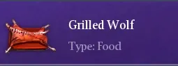 Recipe Grilled Wolf | Chimeraland - /chimeraland/recipes/grilled-wolf/grilled-wolf-name.webp