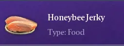 Recipe Honeybee Jerky | Chimeraland - /chimeraland/recipes/honeybee-jerky/honeybee-jerky-name.webp