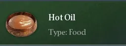 Recipe Hot Oil | Chimeraland - /chimeraland/recipes/hot-oil/hot-oil-name.webp