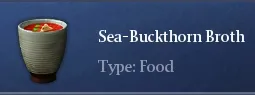 Recipe Sea-Buckthorn Broth | Chimeraland - /chimeraland/recipes/sea-buckthorn-broth/sea-buckthorn-broth-name.webp