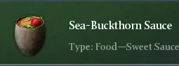 Recipe Sea-Buckthorn Sauce | Chimeraland - /chimeraland/recipes/sea-buckthorn-sauce/sea-buckthorn-sauce-name.webp