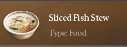 Recipe Sliced Fish Stew | Chimeraland - /chimeraland/recipes/sliced-fish-stew/sliced-fish-stew-name.webp