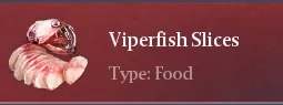 Recipe Viperfish Slices | Chimeraland - /chimeraland/recipes/viperfish-slices/viperfish-slices-name.webp